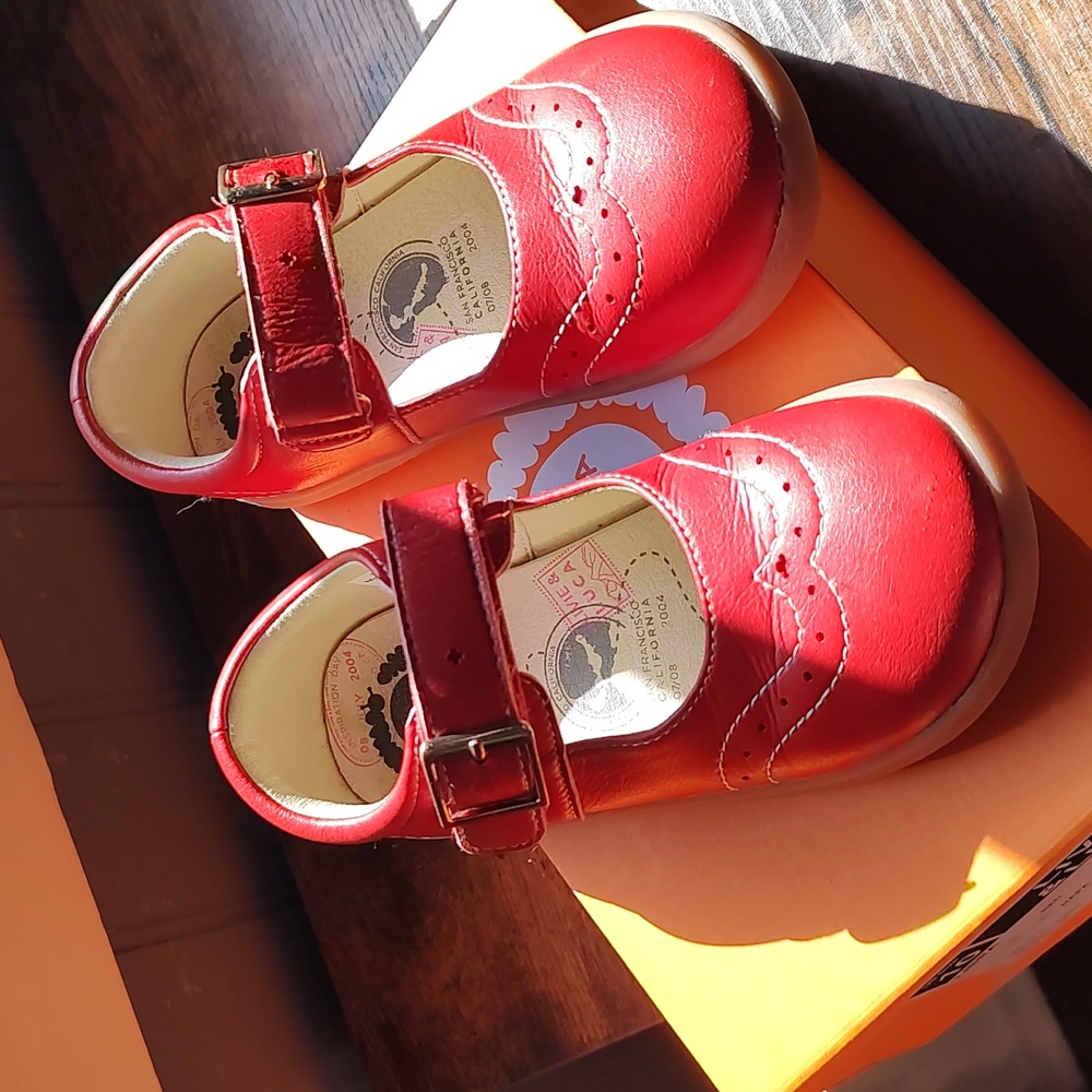 Livie & Luca Red Libra Mary Janes